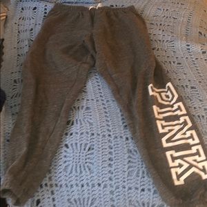 Grey Sweatpants from Pink